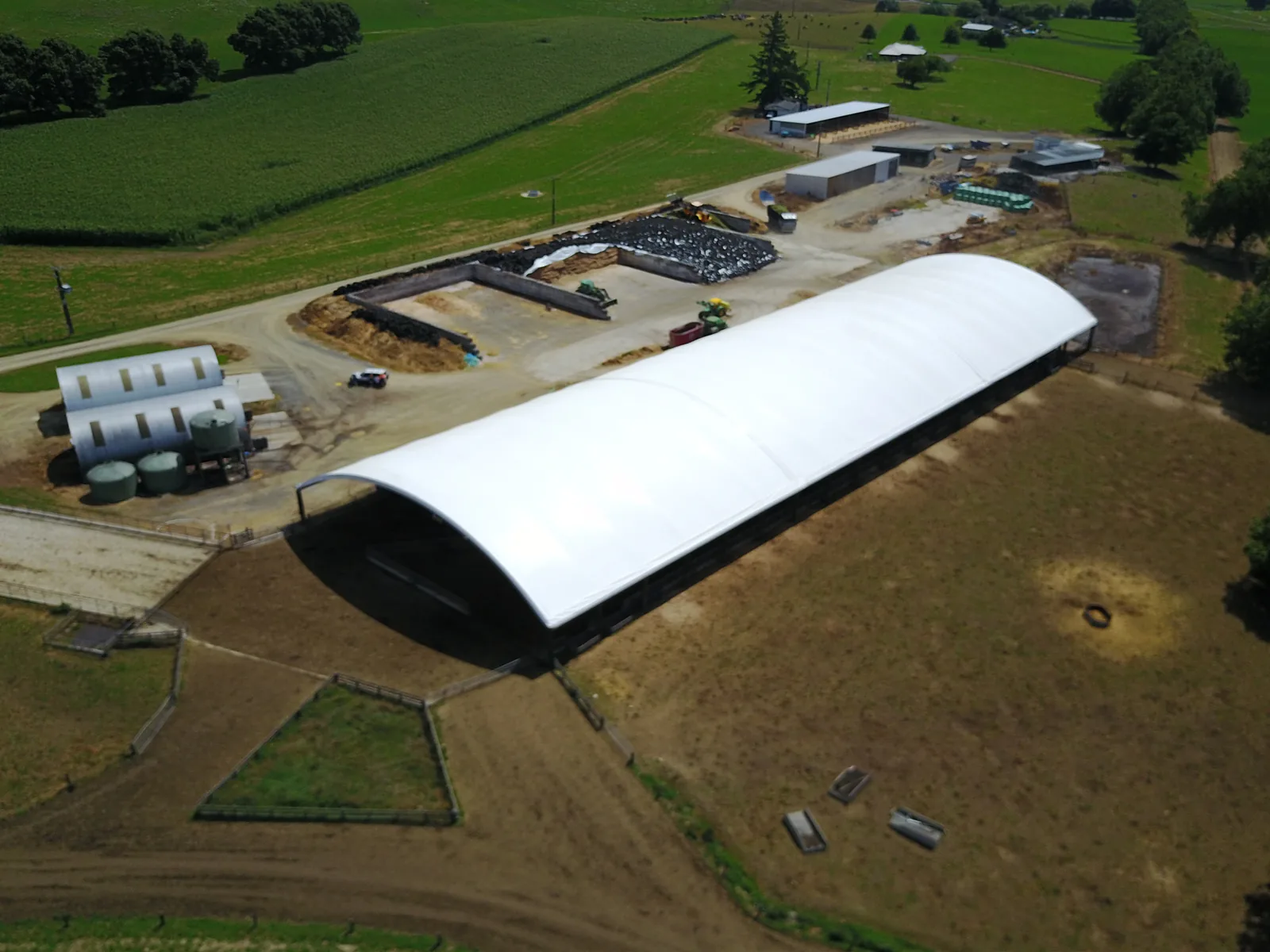 Poultry farm sheds built by We Do It All Ltd