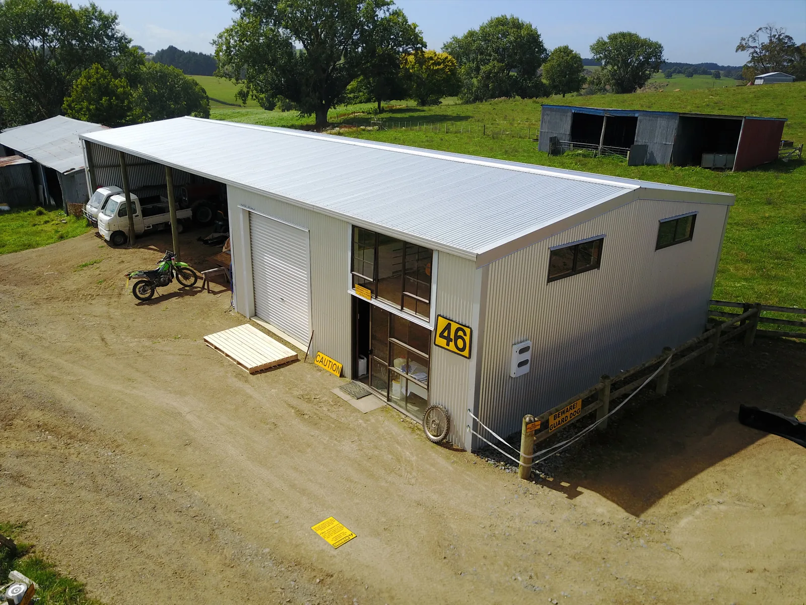 Storage shed built by We Do It All Ltd