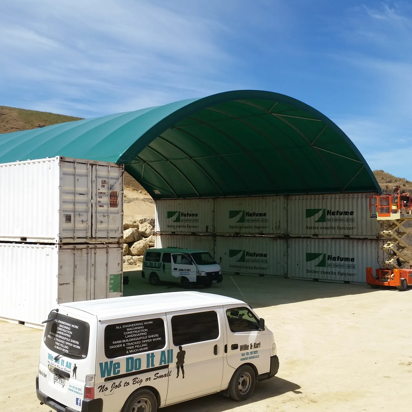 Storage sheds by We Do It All Ltd